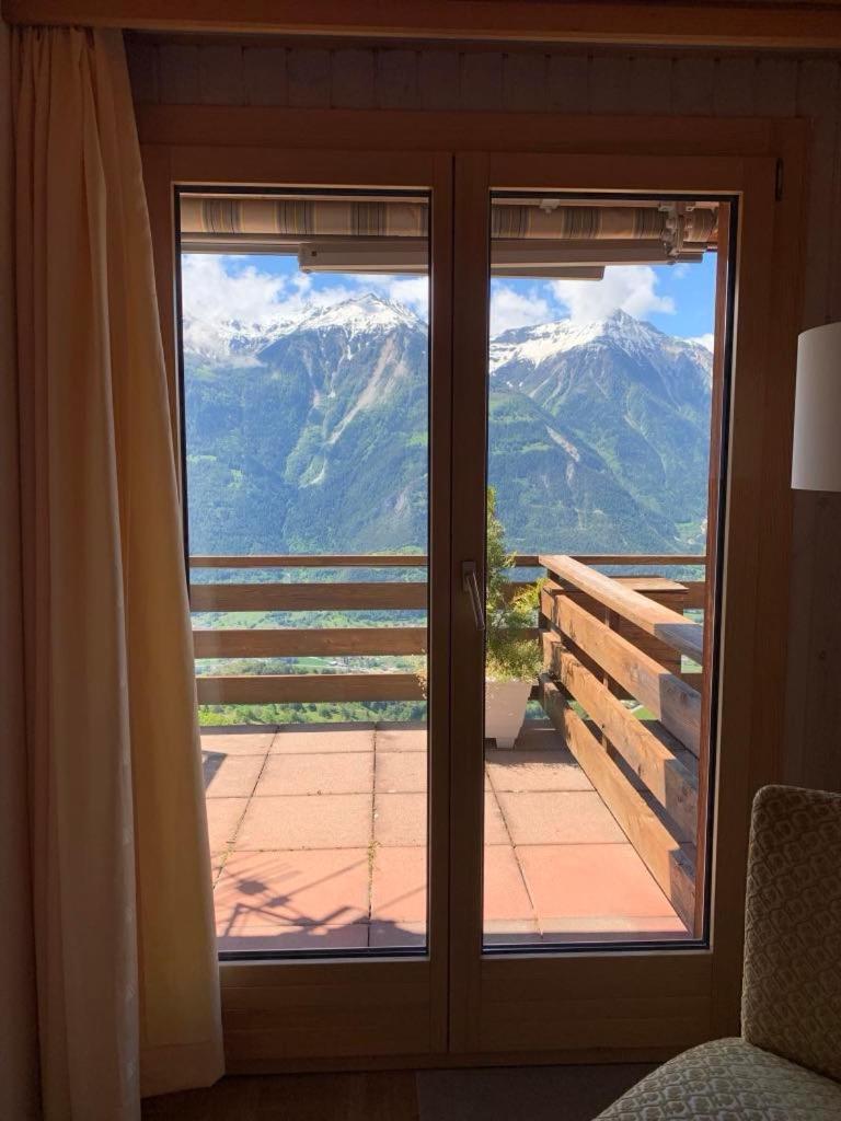 Hotel Rhoneblick Guttet-Feschel Exterior foto